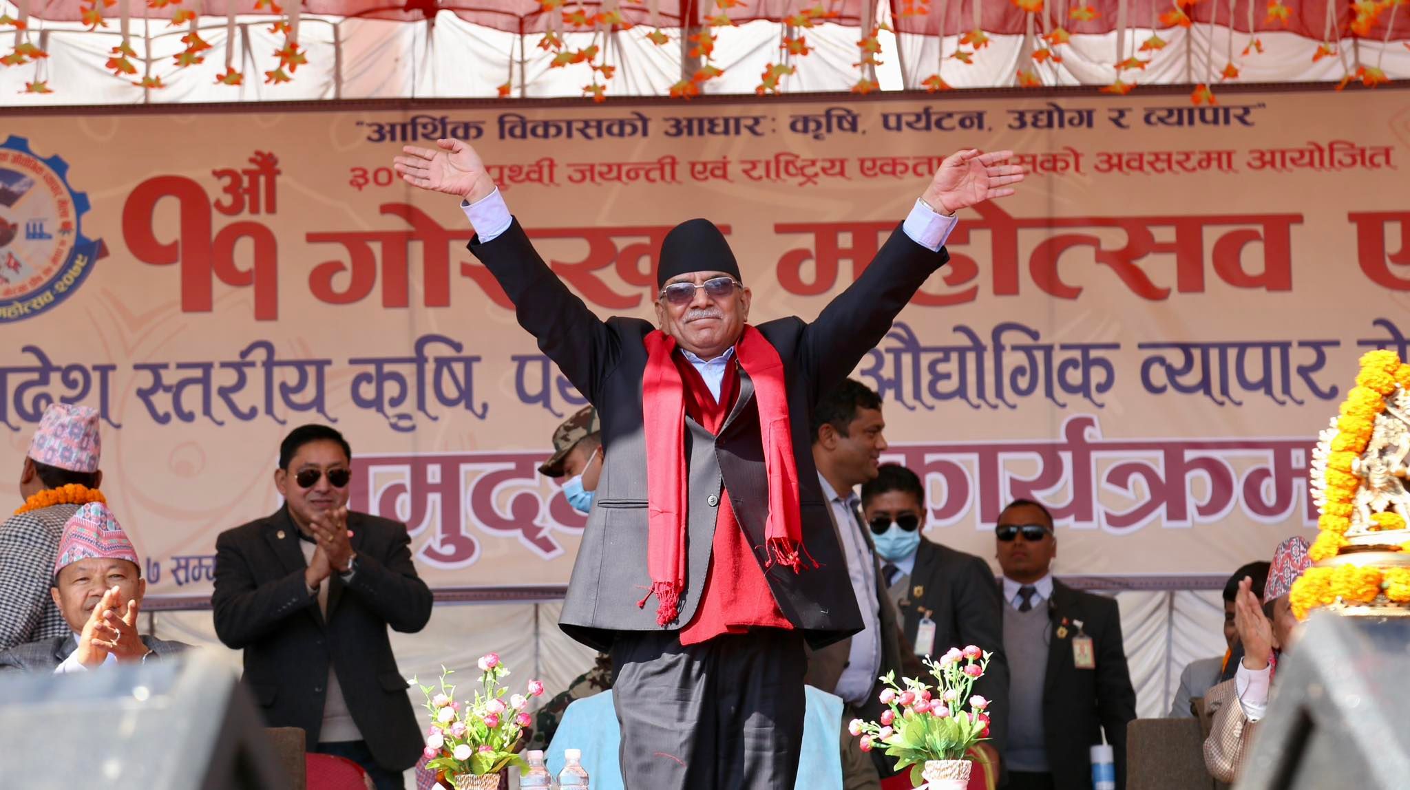 गोरखा पुगेर प्रधानमन्त्रीले भने- सहमतिको प्रधानमन्त्री बन्न पाउँदा गर्व छ, चुनावका वाचा बिर्सिन्नँ