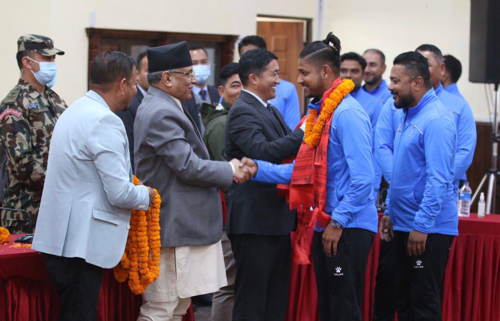 क्रिकेट टोलीलाई बधाई दिँदै प्रधानमन्त्रीले भने- सरकारकातर्फबाट उचित सम्मान हुनेछ