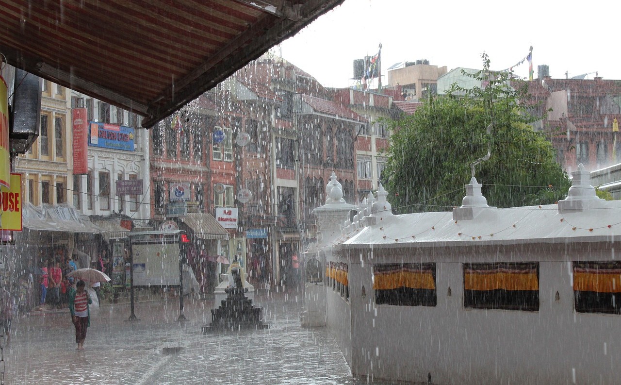 पाँचवटा प्रदेशमा बिहानैदेखि वर्षा, कोसी र मधेसमा भारी वर्षाको सम्भावना