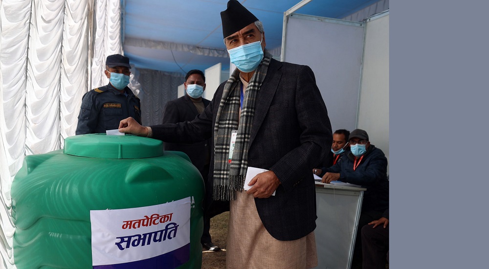 अब ९०० मत गन्न बाँकी, जितका लागि देउवालाई ५४२ मत आवश्यक